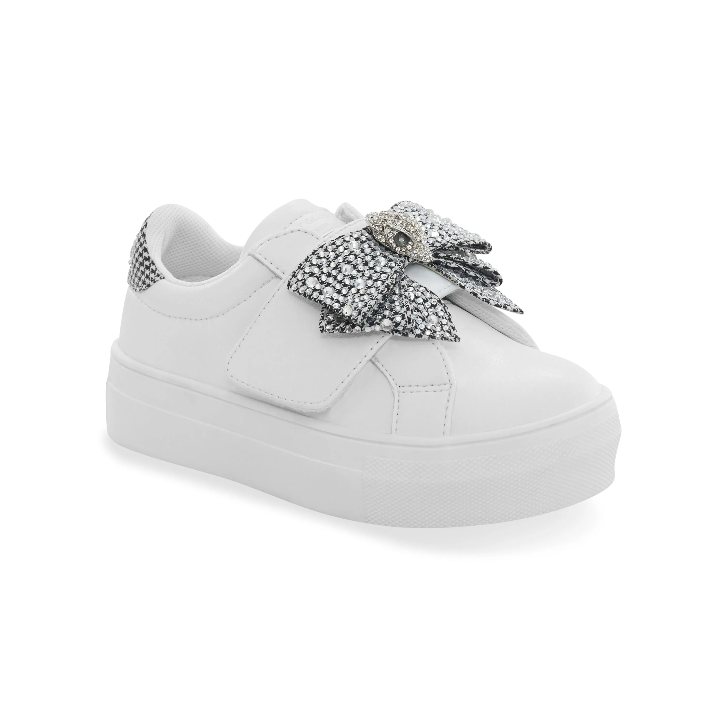 Mini Laney Bow Sneaker - Little Kid White